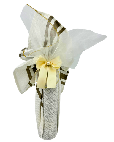 Wrapped Olive Oil Bottle