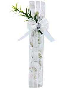 Clear Box with White Sorini Chocolates