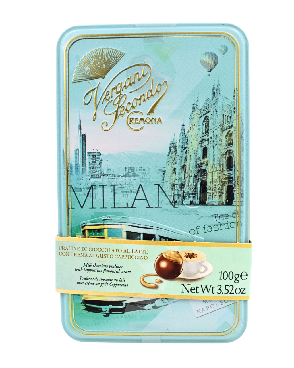 Vergani Chocolate Tin 100g