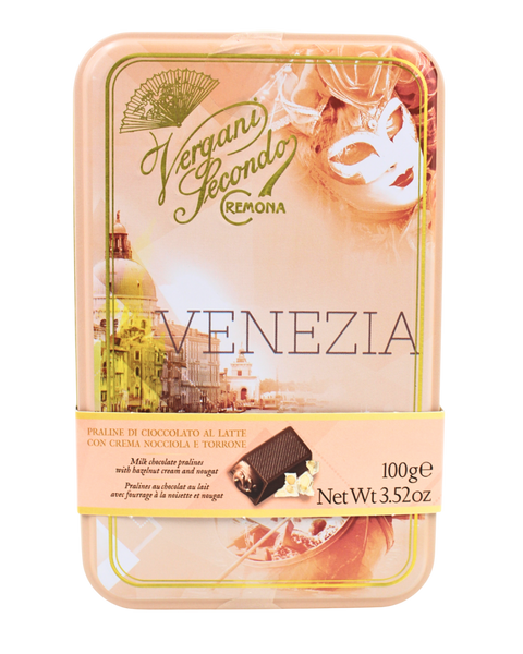 Vergani Chocolate Tin 100g