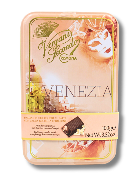 Vergani Chocolate Tins 100g