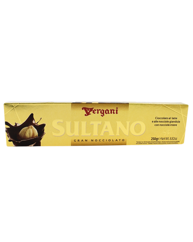 Vergani Chocolate Covered Torrone Sultano 250g