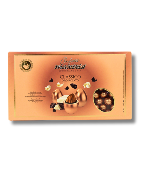 Maxtris Confetti Classic Gold, Silver and Rose Gold 500g