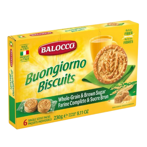 Balocco Buongiorno WW Brown Sugar Cookies 230g