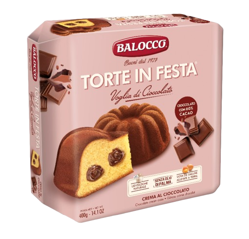 Balocco Torte Festa Chocolate 400g
