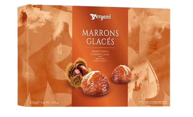 Vergani Marrons Glacees Box 200g