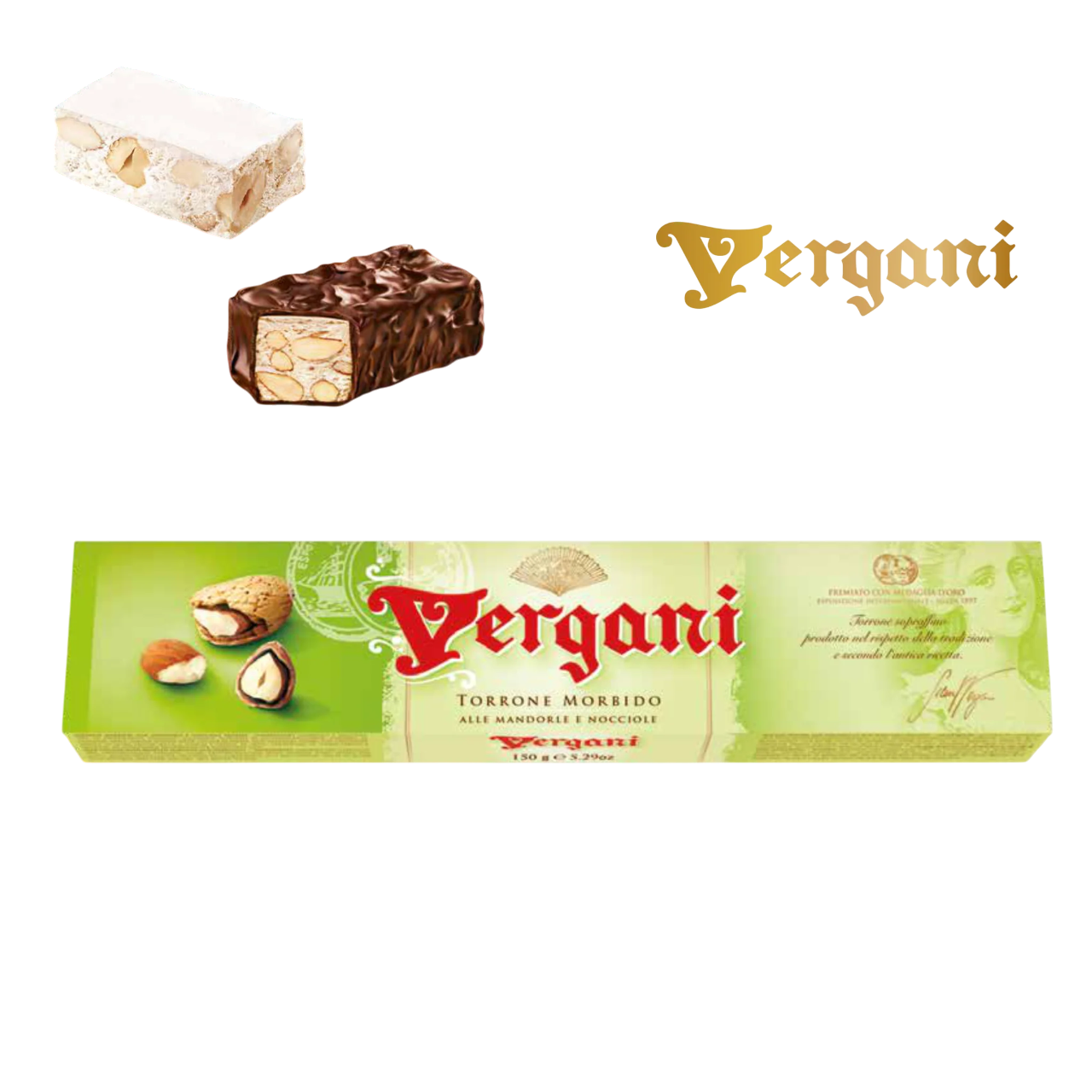 Vergani Soft Nougat (almond/hazelnut)