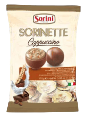 Sorini Cappuccino Chocolate Bag 110g