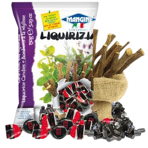 Mangini Candy Bags Bye Licorice 150g