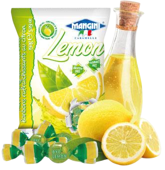 Mangini Candy Bags Bye Lemon 150g