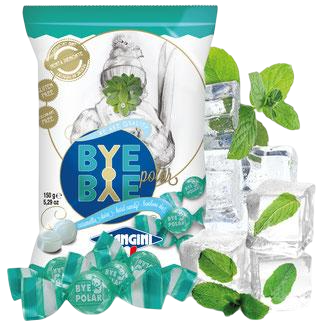 Mangini Candy Bags Bye Polar Mint 150g