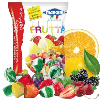 Mangini Candy Bags Fruit Candy 150g