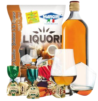 Mangini Candy Bags Liquore 150g
