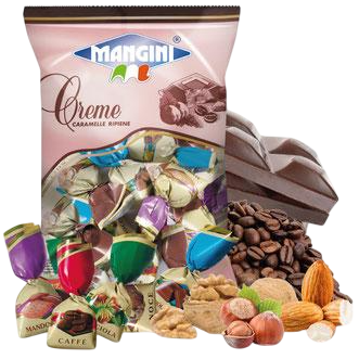Mangini Candy Bags Creme Candy 150g