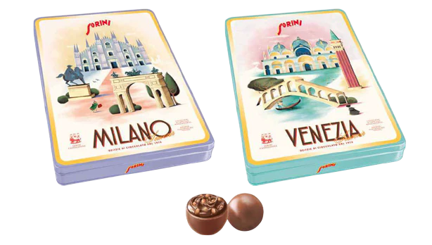 Meraviglie D'Italia Chocolate Tin 198g