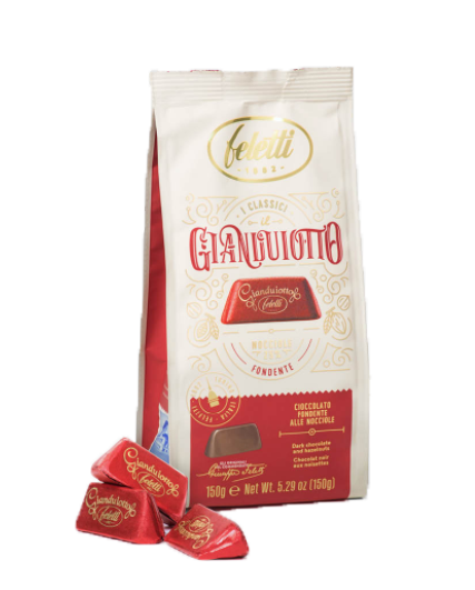 Feletti Dark Chocolate Gianduia 150g – Deci