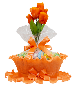 Flower Basket Orange