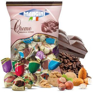 Mangini Candy Bags Creme Candy 150g